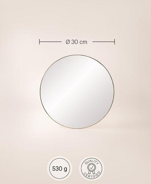 Actual product image Esmée Round wall mirror (Ø 30 cm)
