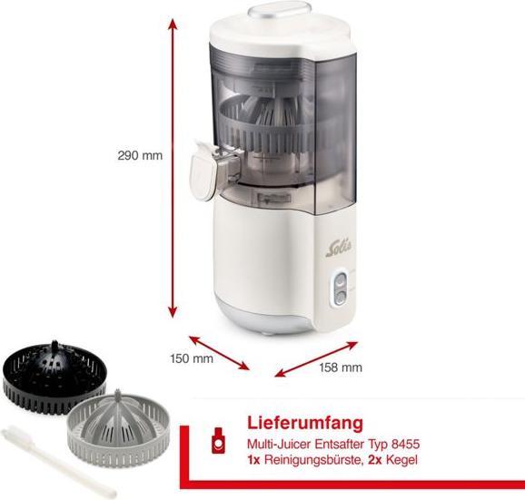 Produktbild Solis Multi JuicerMatic 8455