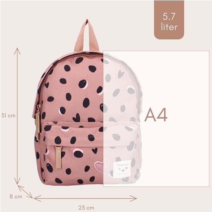 Produktbild Kidzroom Rucksack Loving Days Black Dots