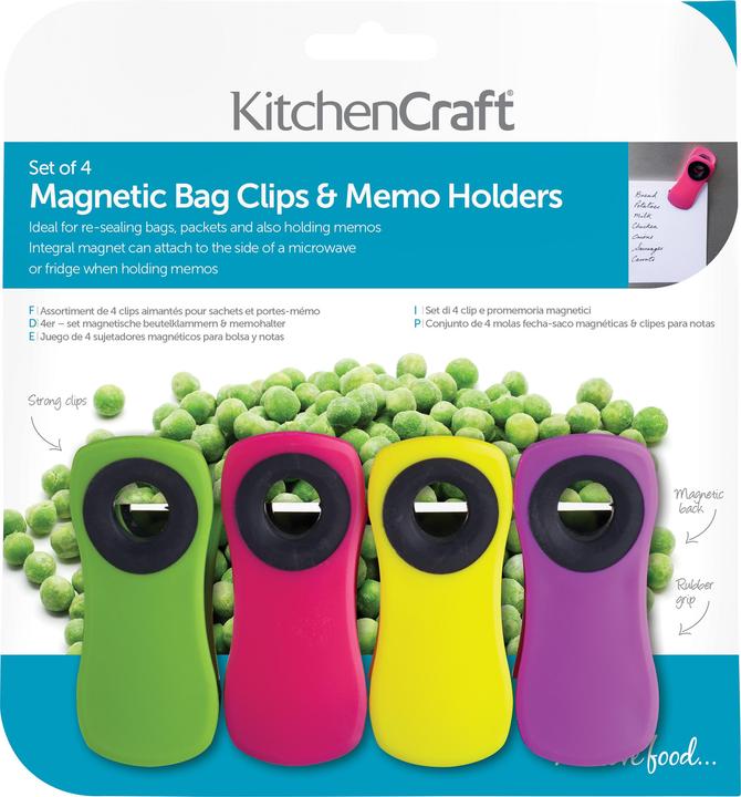 Produktbild Kitchen Craft Memo-Clips (4x)