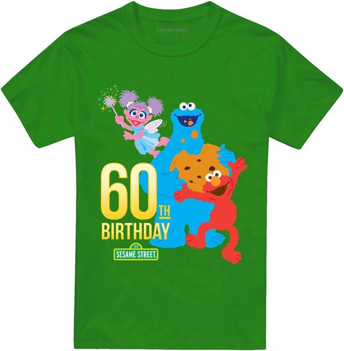 Produktbild Sesame Street TShirt 60. Geburtstag (M)