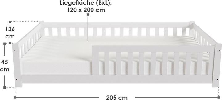 Image du produit Juskys Naya (120 x 200 cm)