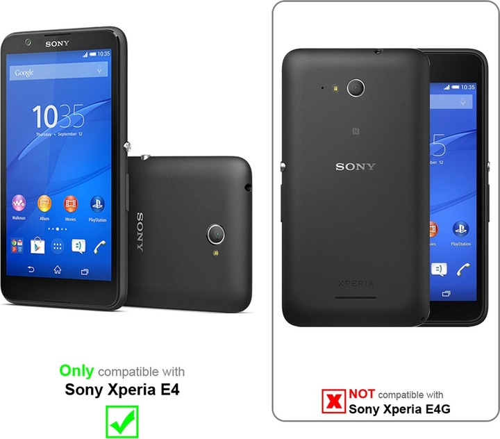 Productafbeelding Cadorabo Glas ter bescherming van het scherm (1 Stuk, Xperia E4)