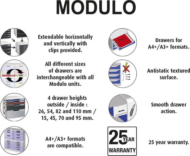 Produktbild Exacompta Modulo (A4+)