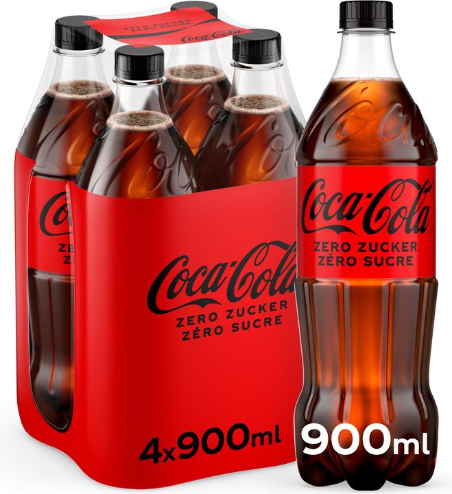 Image du produit Coca Cola Zéro (4 x 90 cl)
