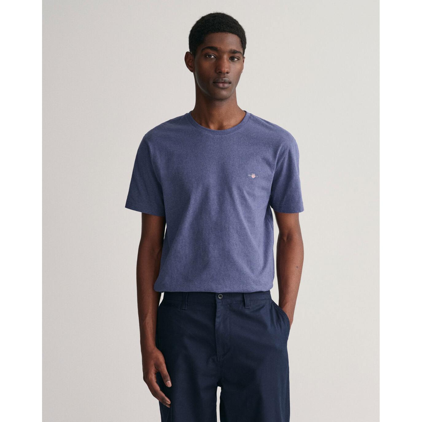 Thumbnail - GANT, Herren, Shirt, Reg Shield, Blau, (M)
