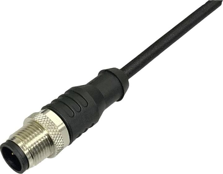 Image du produit BKL Electronic 2700020 Câble de raccordement capteurs/actionneurs M8 mâle, droit 10 m Po