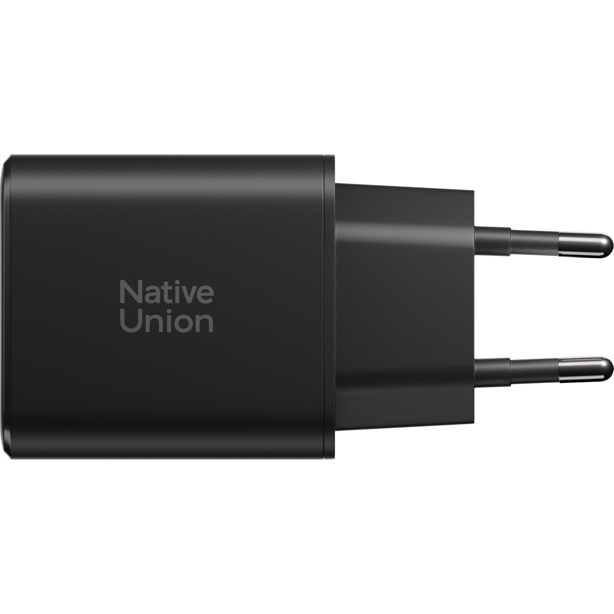 Thumbnail - Native Union Fast GaN Charger PD 45W (45 W), USB Ladegerät, Schwarz