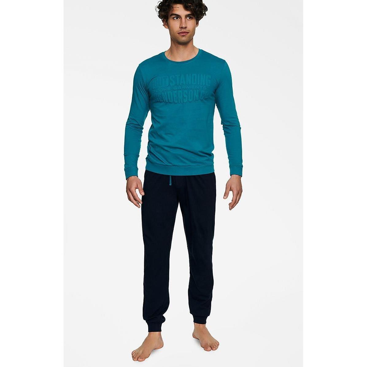 Henderson, Herren, Pyjama, Pyjama, Schwarz, (XXL)