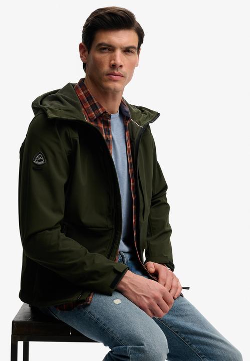 Immagine prodotto Superdry Giacca Softshell Trekker con Cappuccio (L)