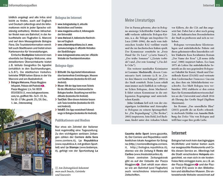 Produktbild CityTrip Bologna mit Ferrara und Ravenna (Deutsch, Simon Hart, Lilly Nielitz-Hart, 2023)