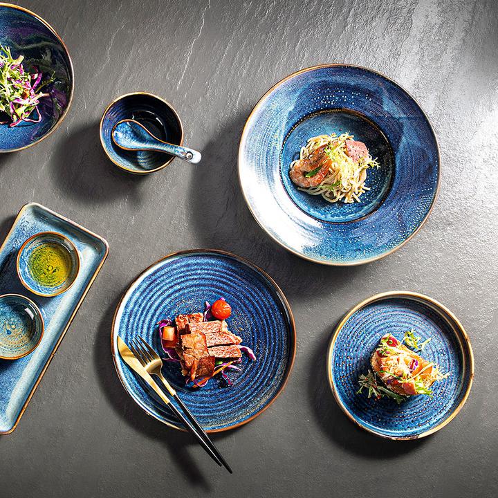 Actual product image Spa Solutions Mykonos crockery set complete 16 pieces (16 pcs.)