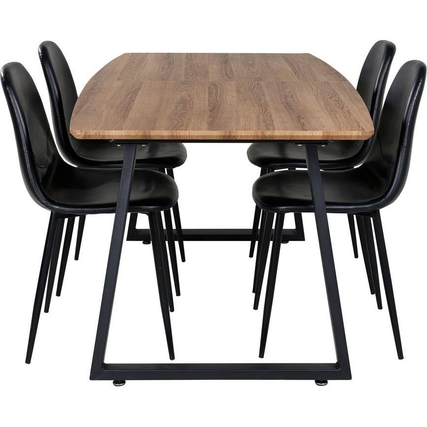 Ebuy24, Esstisch, Essgruppe Inca 33 (85 x 160 x 75 cm)