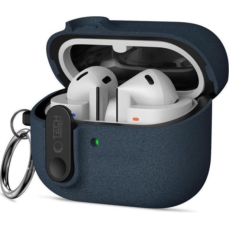 Tech-Protect Slim Hook Samsung Galaxy Buds 3 / 3 Fe / 3 Pro Fluffy Blau, Accessori per telecamere di rete