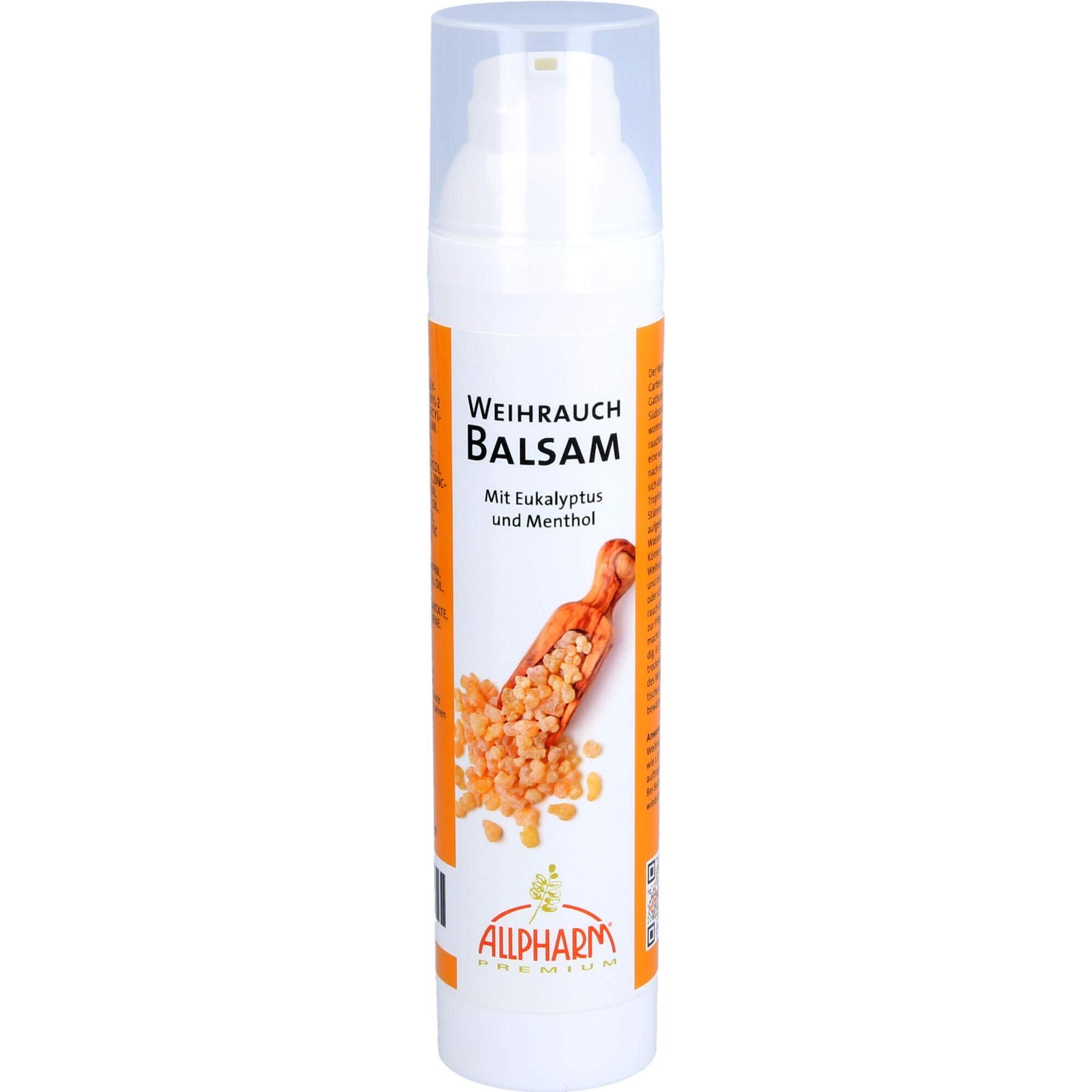 Allpharm, Muskelsalbe + Kühlpad, Weihrauchbalsam Tube, 100 ml BAL (100 ml)