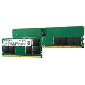 Thumbnail - Transcend DDR5 32GB SO-DIMM 5600MHz 2Rx8 2Gx8 CL46 1.1V (2 x 16GB, 5600 MHz, DDR5-RAM, SO-DIMM), RAM