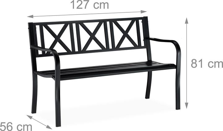 Immagine prodotto Relaxdays Panca da giardino