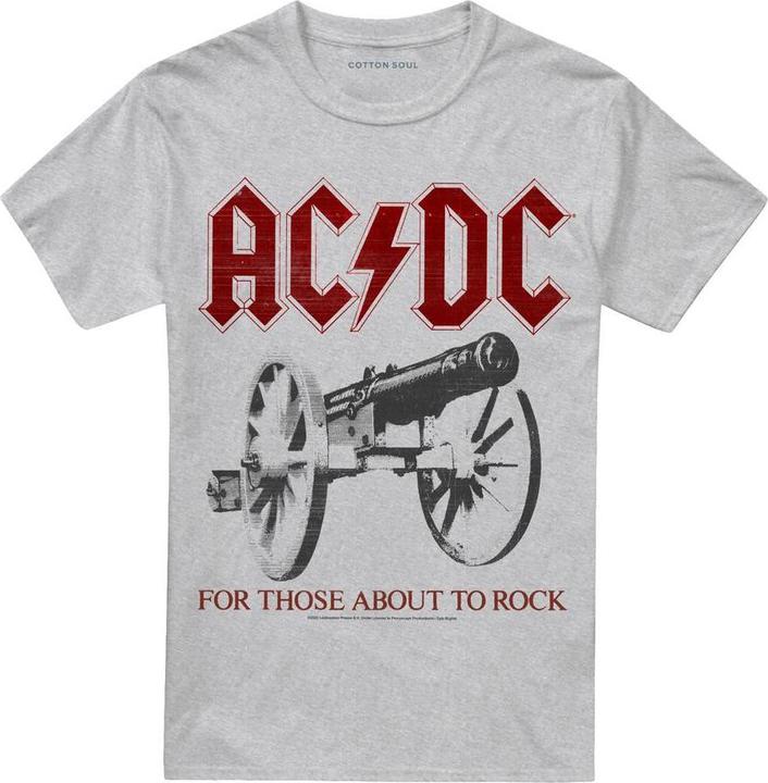 Produktbild AC/DC About To Rock TShirt meliert (M)