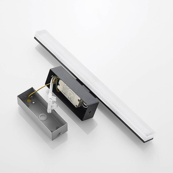 Actual product image Lucande Lisana LED wall lamp, IP44, 46 cm (720 lm)