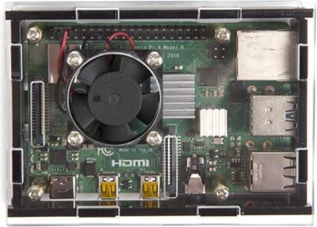 Produktbild Whadda RASPBERRY PI? 4 STARTER KIT (4 GB) MIT K?HLGEH?USE