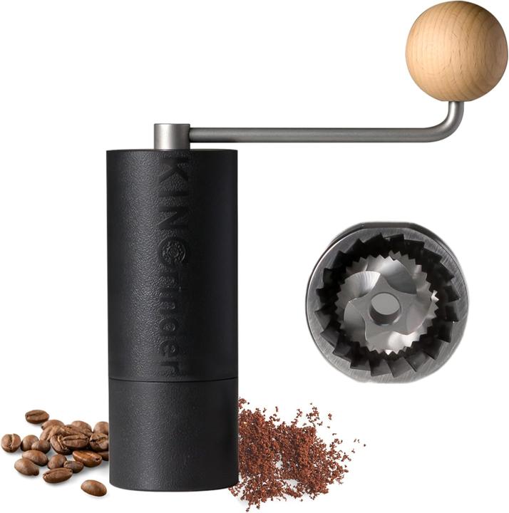 Produktbild KINGrinder Manuelle Hand-Kaffeemühle für French Press & Mokkakanne