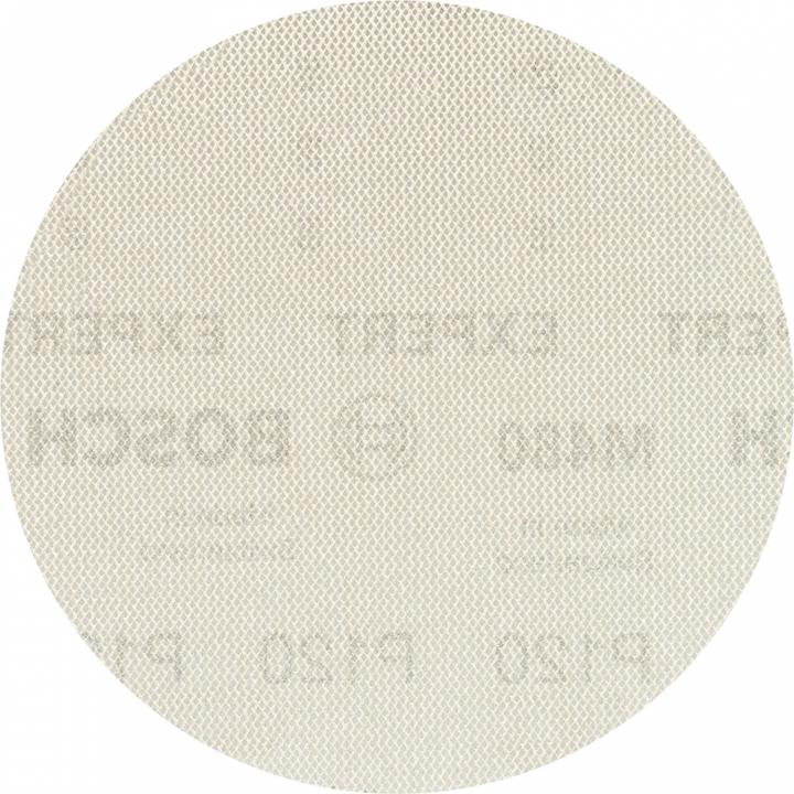 Actual product image Bosch Professional Zubehör Expert M480 sanding net for random orbital sander, 125 mm, G 120, 5 pieces (120)