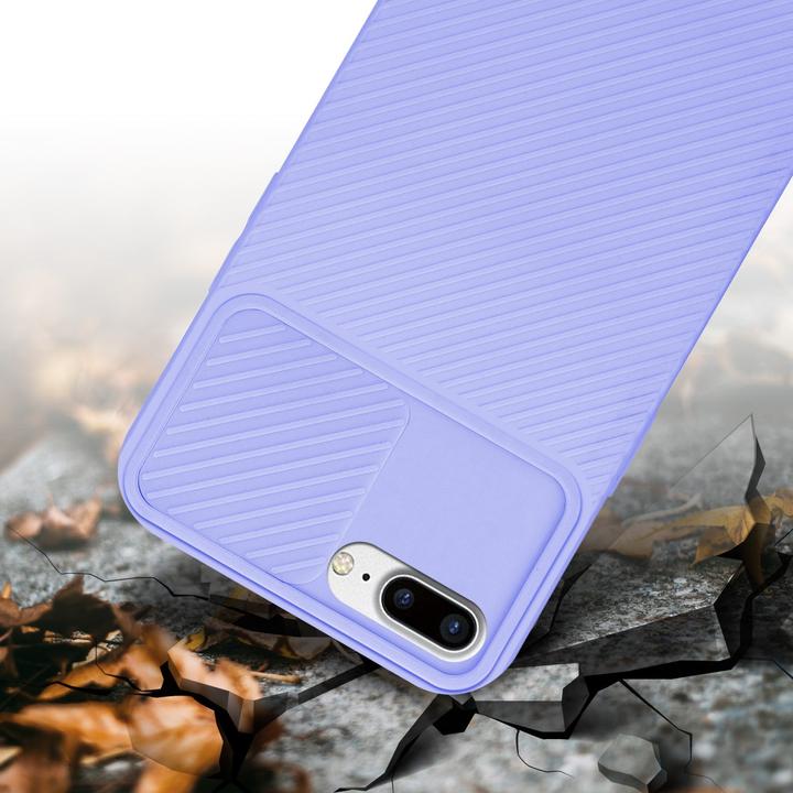 Actual product image Cadorabo Case for Apple iPhone 7 PLUS / 7S PLUS / 8 PLUS in TPU with camera protection LM009 Style (Apple iPhone 7 Plus, Apple iPhone 7s Plus)