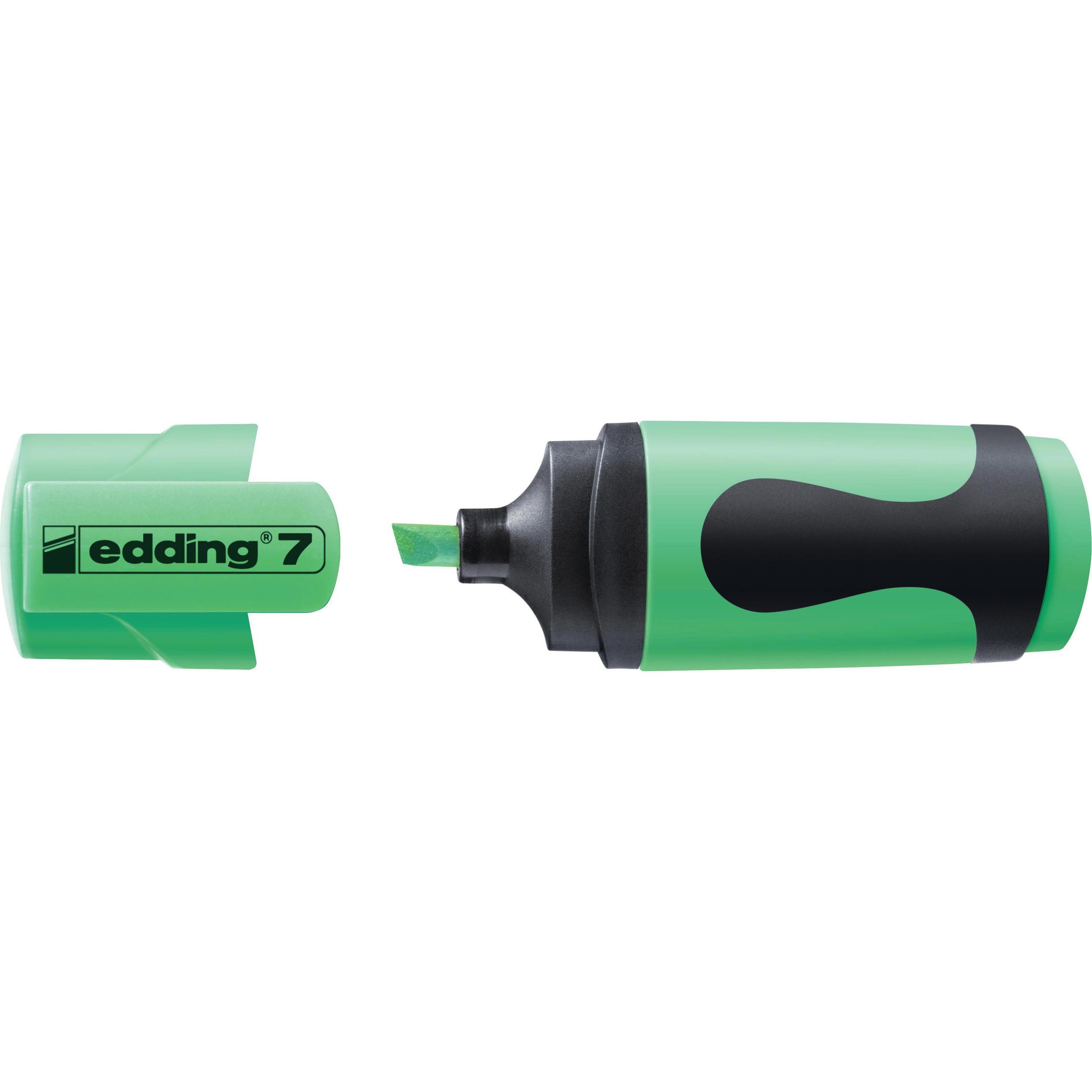Thumbnail - Edding, Marker, 7 MINI - Highlighter (Grün, 3 mm, 10 x)