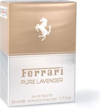 Actual product image Ferrari Pure Lavender Eau de Toilette for Men 50ml (Eau de toilette, 50 ml)