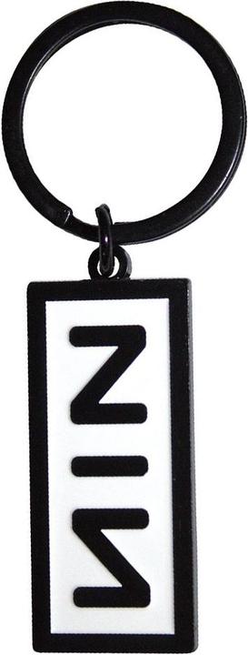 Actual product image Nine Inch Nails Logo Keyring