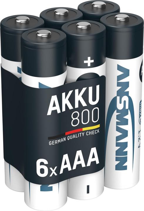 Immagine prodotto Ansmann Batteria micro (AAA) NiMH maxE 4 + (800 mAh)