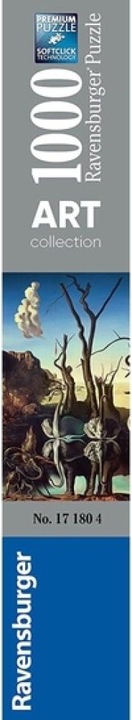 Produktbild Ravensburger Dali: Schwäne, die Elefanten spiegeln (1000 Teile)