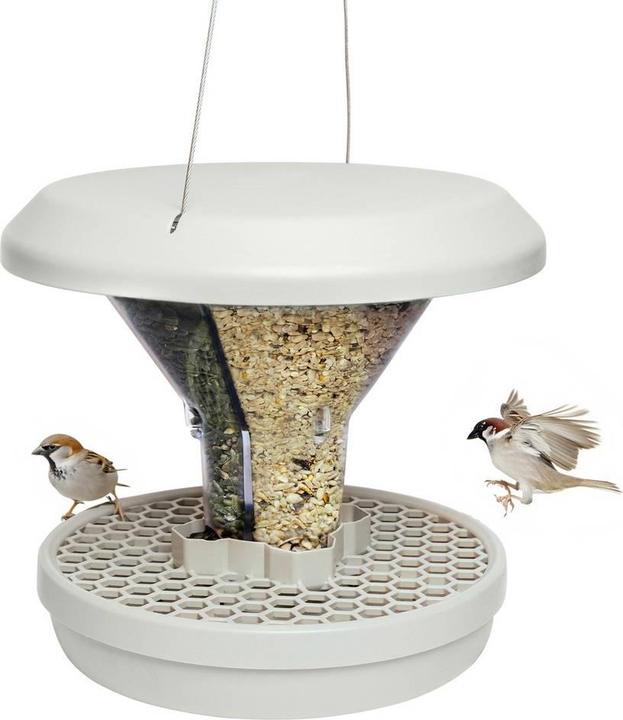 Productafbeelding Swissinno Vogel-Futtersilo "Davos" SMART BIRDS. Hellblau