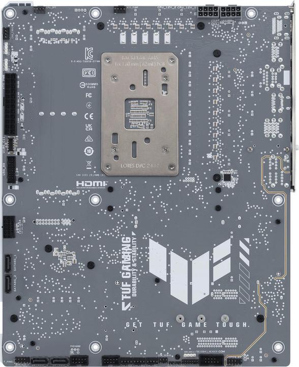 Actual product image ASUS MB TUF GAMING B850-BTF WIFI W (AM5, AMD B850, ATX)