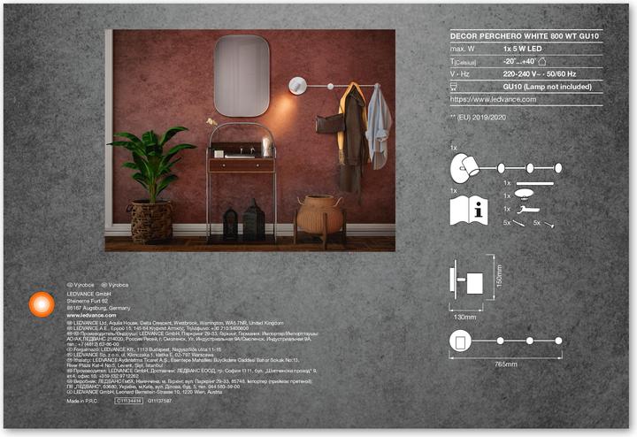 Produktbild Ledvance Decor Perchero (GU10)