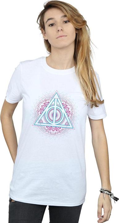 Image du produit - T-shirt NEON DEATHLY HALLOWS - Femme (S)