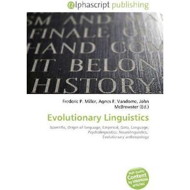Thumbnail - Evolutionary Linguistics, Fachbücher von Agnes F. Vandome, Frederic P. Miller, John McBrewster