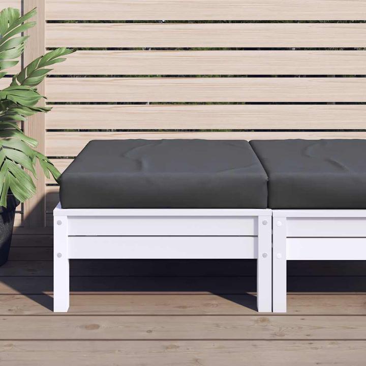 Actual product image VidaXL 10-piece garden lounge set with cushions (60 x 60 x 8 cm)