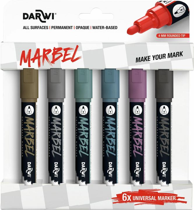 Produktbild Marbel Acrylmarker (6x)