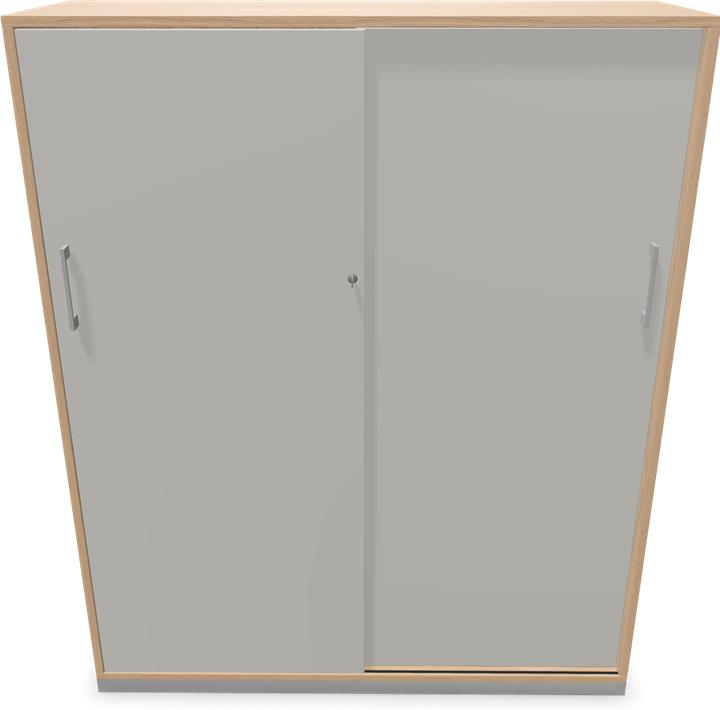 Actual product image Narbutas Choice sliding door cabinet (120 x 40 x 146.5 cm)