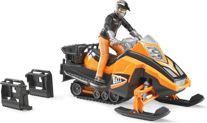 Immagine prodotto Bruder BR Motoslitta con autista e attrezzatura 21x9.3x9.3cm bWorld