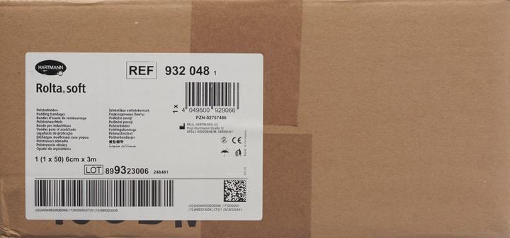 Produktbild IVF Hartmann Rolta Soft Polyester Wattebinden unsteril 6 cm x 3 m