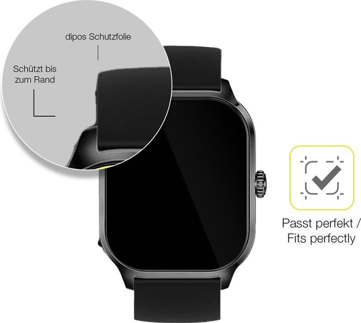 Actual product image Dipos 3D Full Cover Screen Protector