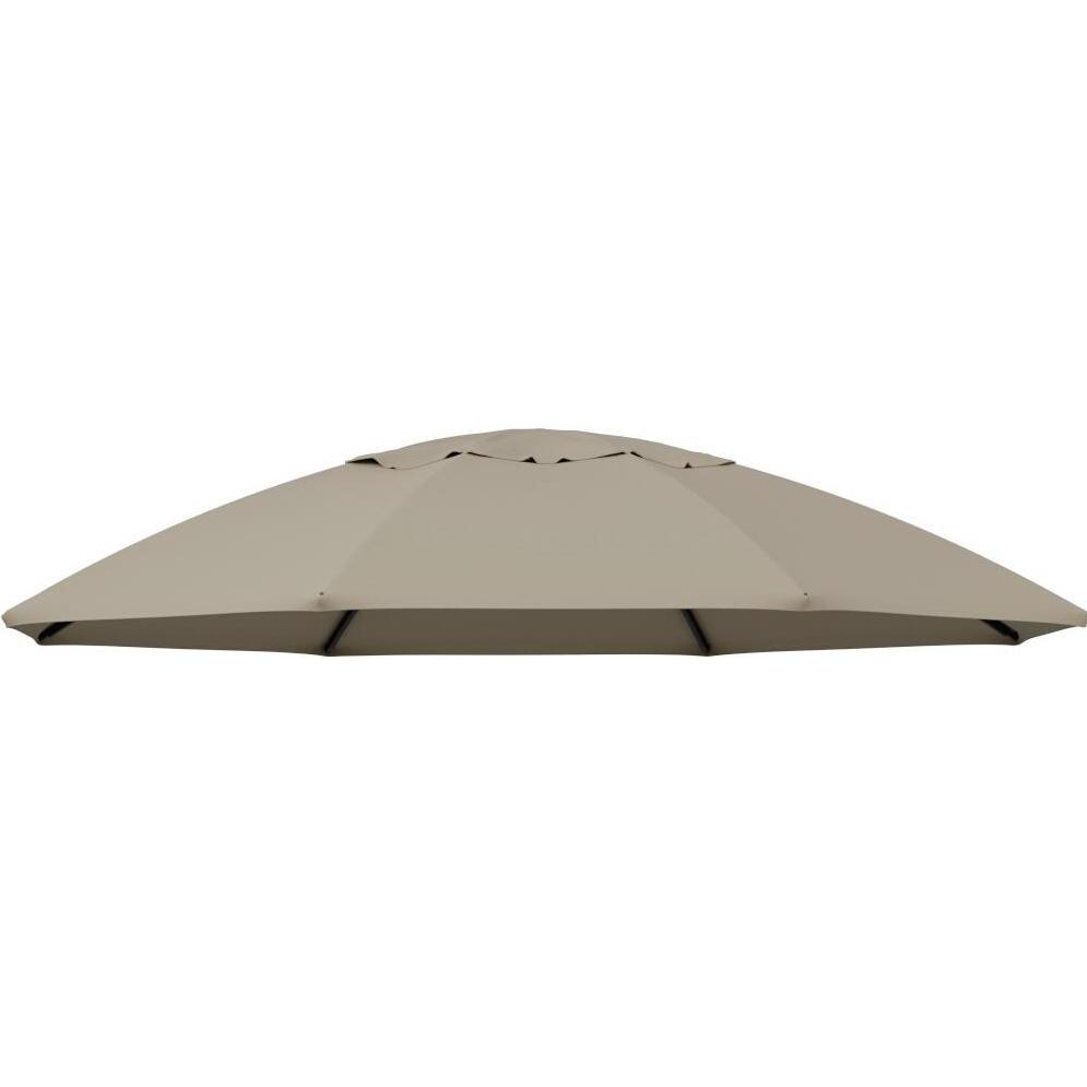 Sun garden, Accessori per mobili da giardino, Ersatzbezug beige-meliert zu Easy Sun Ø 375 cm, 100% Polypropylen, Stoff B054