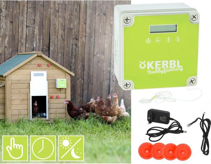 Produktbild Kerbl Automatische Steuerung für Hühnertür