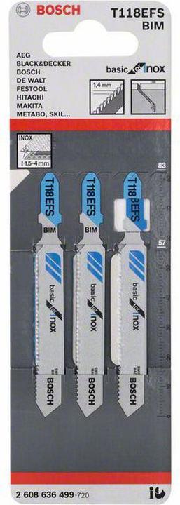 Immagine prodotto Bosch Professional Zubehör T 118 EFS Basic