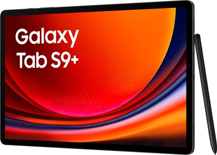 Produktbild Samsung Galaxy Tab S9+ (nur WLAN, 12.40", 256 GB, Graphite Grey)