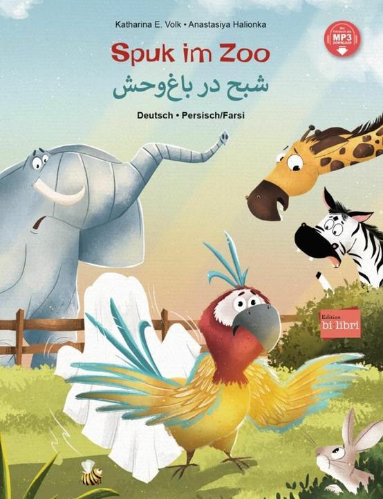 Produktbild Spuk im Zoo Dt.-Pers./Farsi + MP3 z.dow (Katharina E. Volk, Deutsch, Persisch)