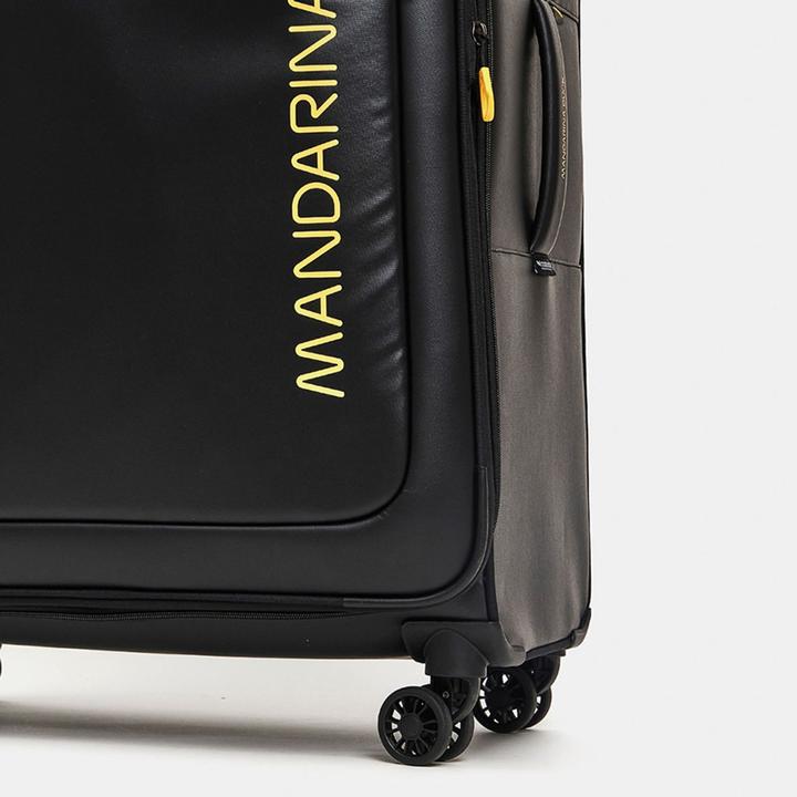 Immagine prodotto Mandarina Duck Trolley Eco Coated a 4 ruote XL 83 cm con piega ad espansione (140 l)