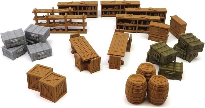 Actual product image BGExpansions Gloomhaven Complete Scenery Set (Plastic)